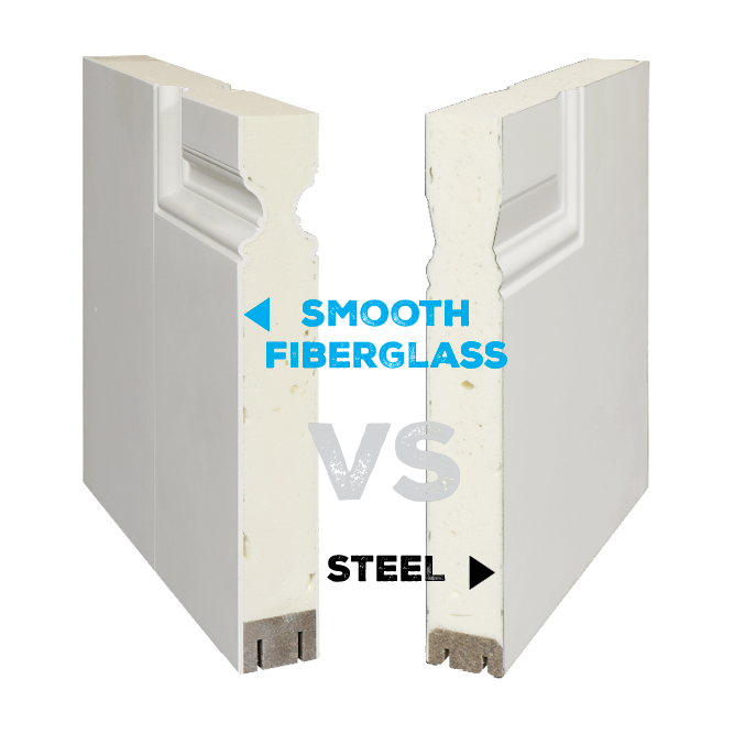 Smooth Fiberglass Vs. Steel